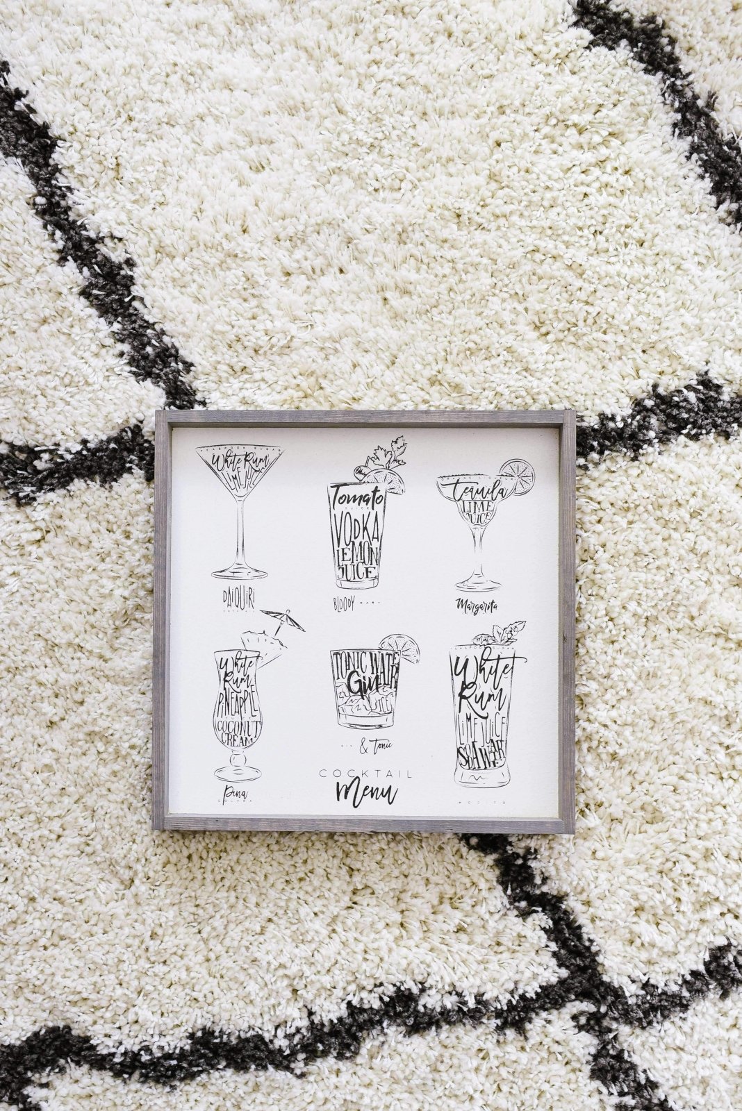 Bar Menu | Wood Sign farmhouse signs, rustic signs, joanna gaines style signs, farmhouse decor, Farmhouse style