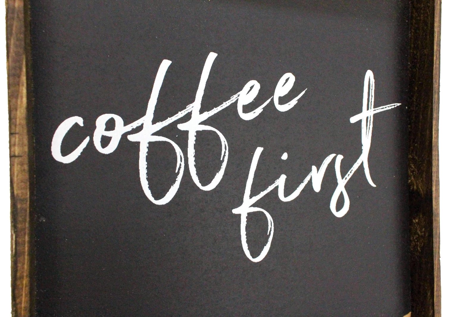 Coffee First | Wood Sign farmhouse signs, rustic signs, joanna gaines style signs, farmhouse decor, Farmhouse style