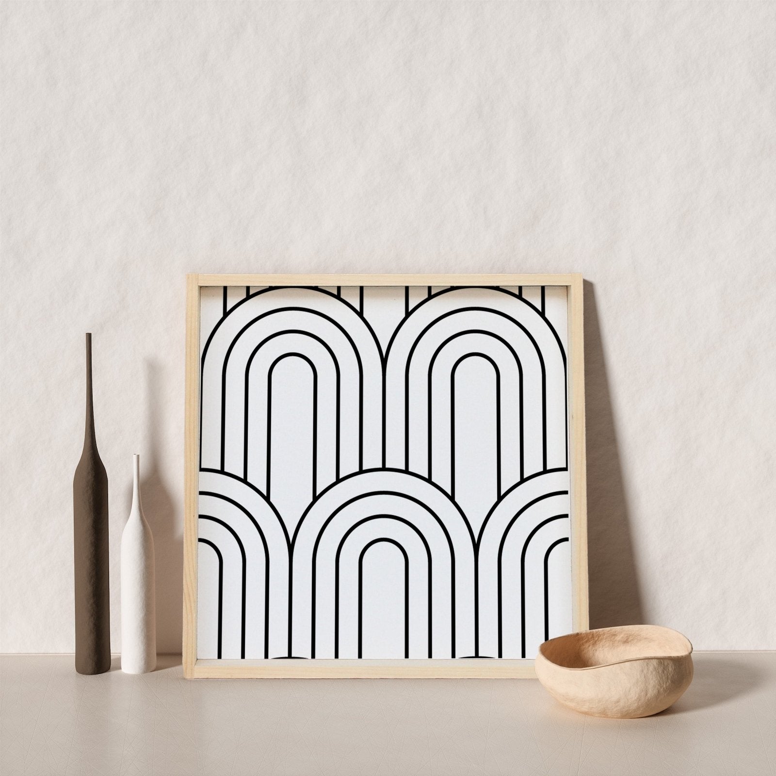 Rainbow Pattern | Wood Sign - WilliamRaeDesigns