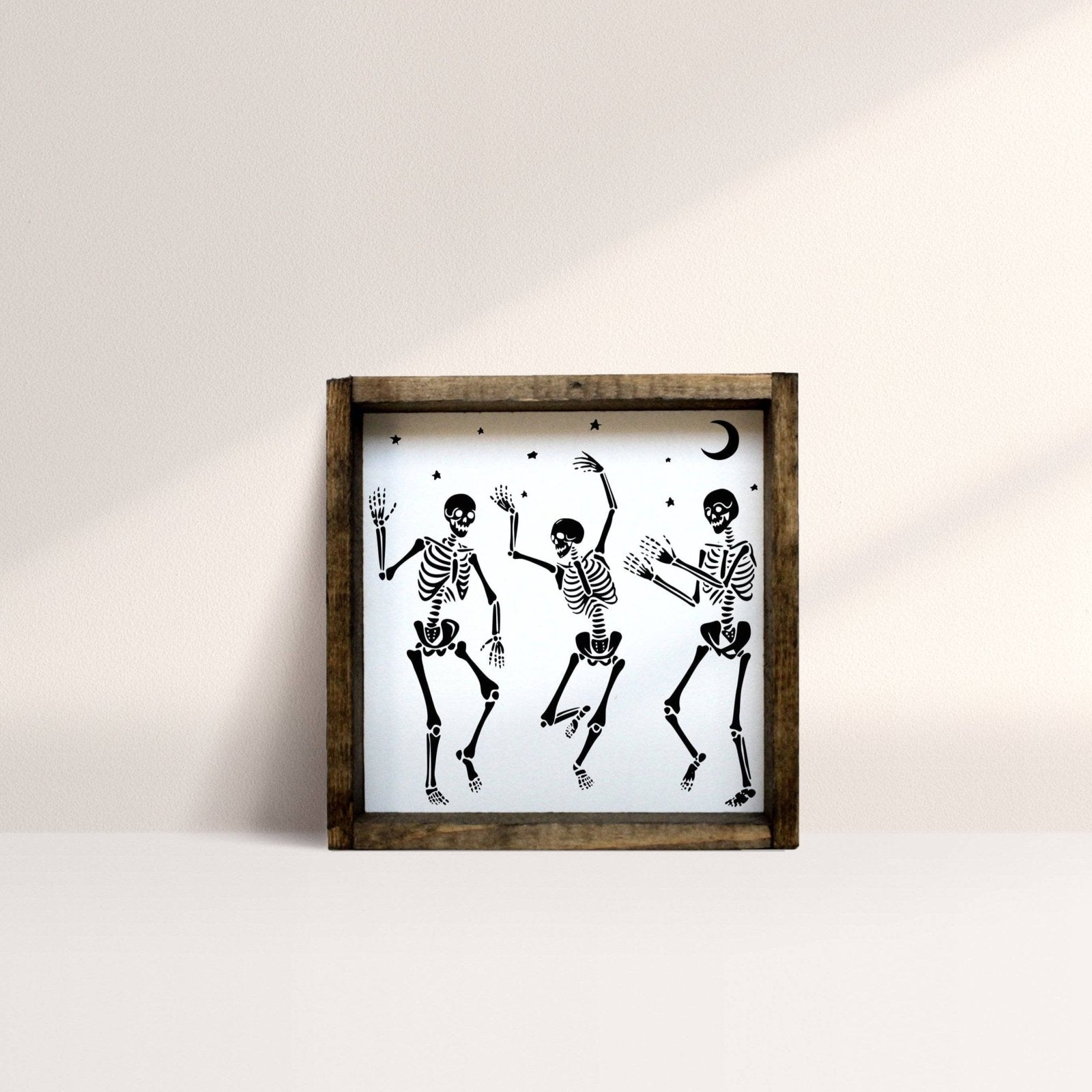 Skeleton Mini Wood Sign - WilliamRaeDesigns