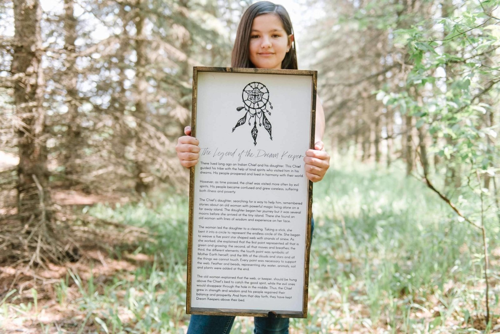 The Legend of the Dream Keeper | Wood Sign - WilliamRaeDesigns