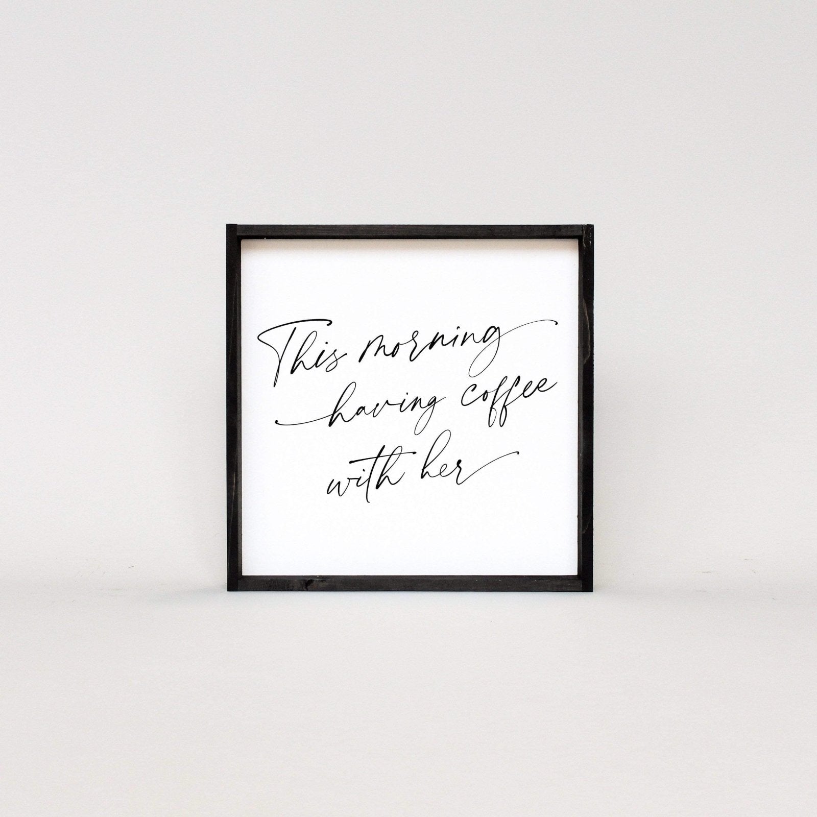 This Morning Having Coffee With Her - WilliamRaeDesigns