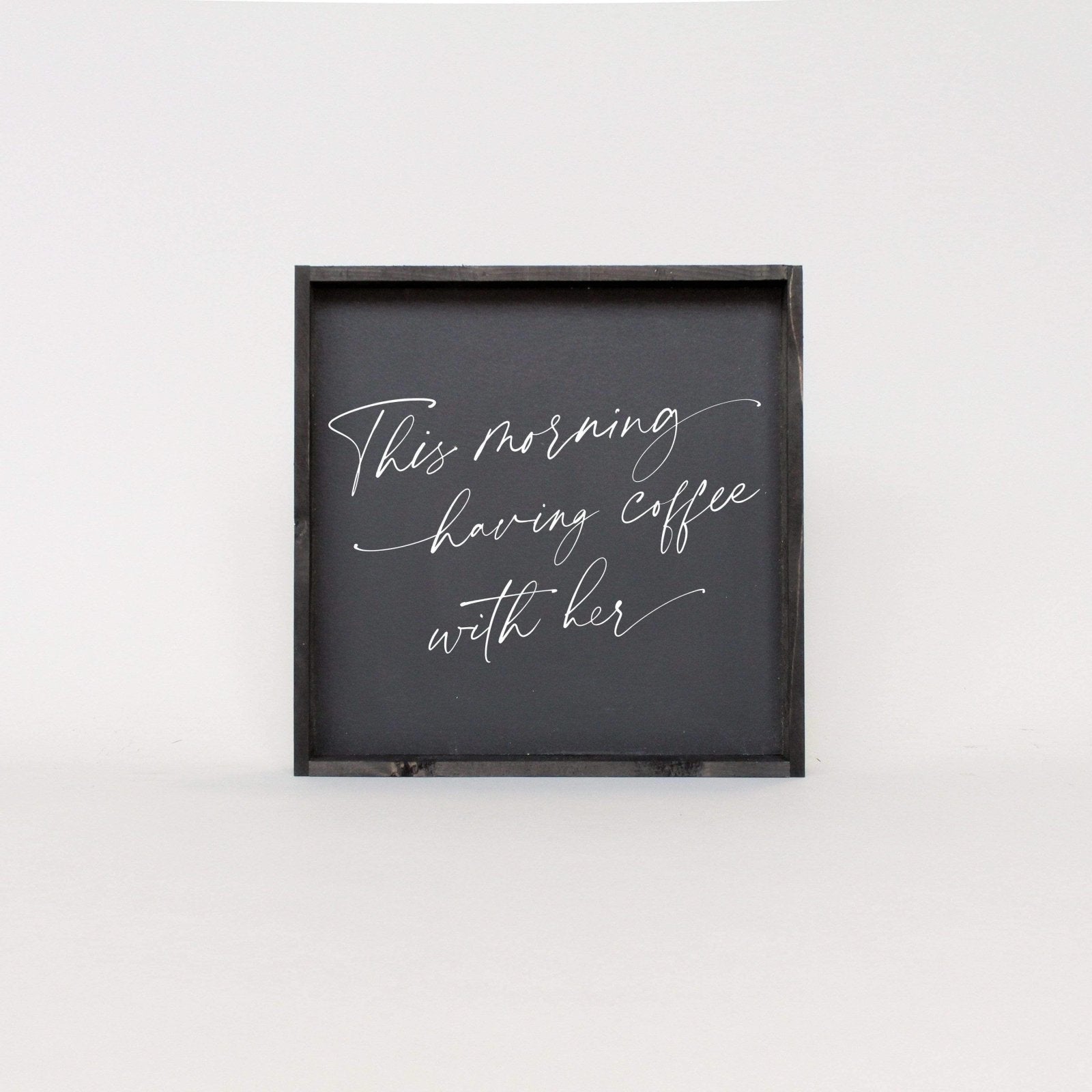 This Morning Having Coffee With Her - WilliamRaeDesigns