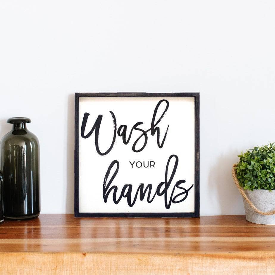 Wash Your Hands | Wood Sign - WilliamRaeDesigns