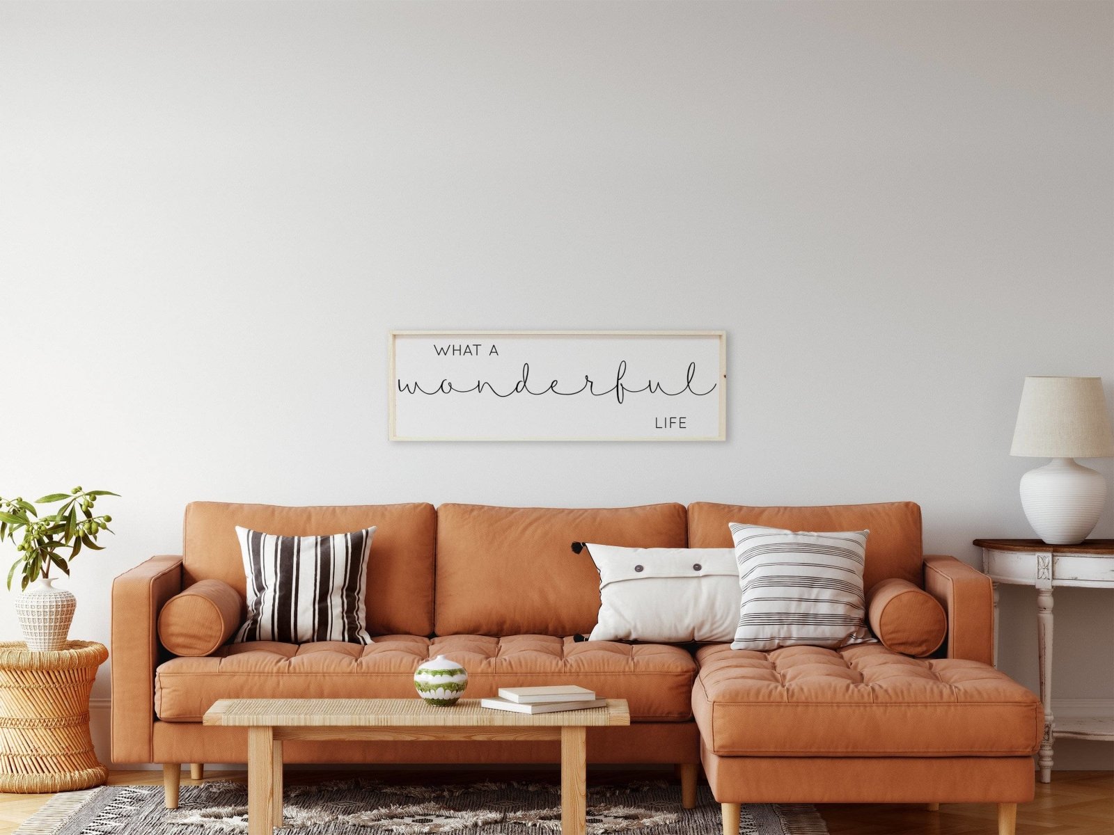 What A Wonderful Life | Wood Sign - WilliamRaeDesigns