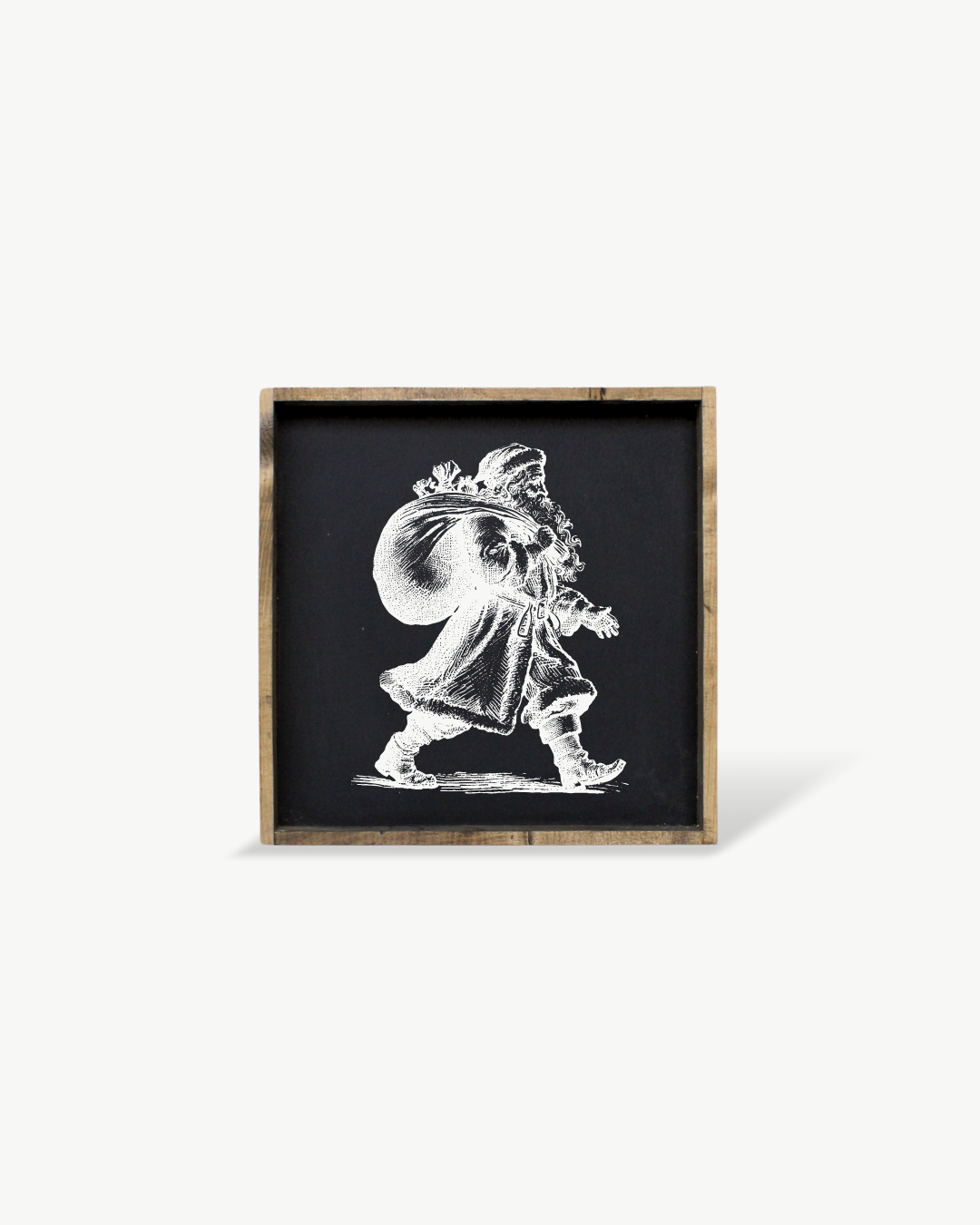 Vintage Santa - Framed Christmas Print