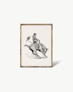 Bucking Bronco Sign - WilliamRaeDesigns