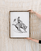 Bucking Bronco Sign - WilliamRaeDesigns