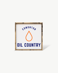 Edmonton Oil Country Wood Sign – Edmonton Hockey - Inspired Wall Art - WilliamRaeDesigns