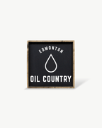Edmonton Oil Country Wood Sign – Edmonton Hockey - Inspired Wall Art - WilliamRaeDesigns