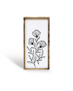 Flower Bouquet Wood Sign - WilliamRaeDesigns