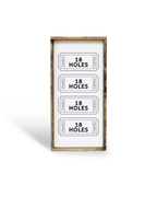 Golf Tickets Wood Sign - WilliamRaeDesigns