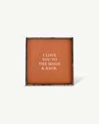 I Love You to the Moon & Back Wood Sign – Nursery Wall Art - WilliamRaeDesigns