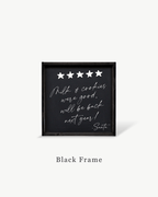 Milk & Cookies Santa Review - Framed Christmas Print - WilliamRaeDesigns