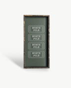 North Pole Tickets Framed Wall Art - WilliamRaeDesigns