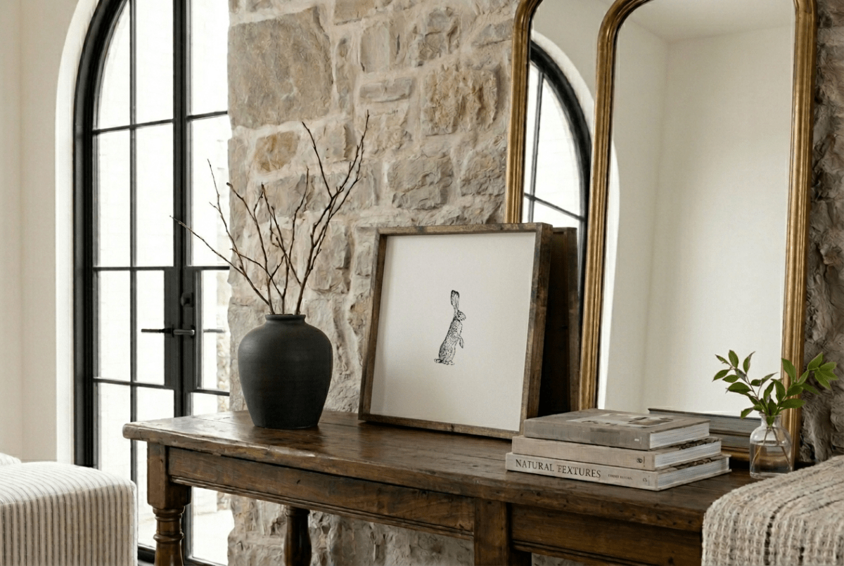 Rabbit Sketch Framed Print - WilliamRaeDesigns