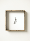 Rabbit Sketch Framed Print - WilliamRaeDesigns