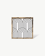 Rainbow Pattern Wood Sign - WilliamRaeDesigns