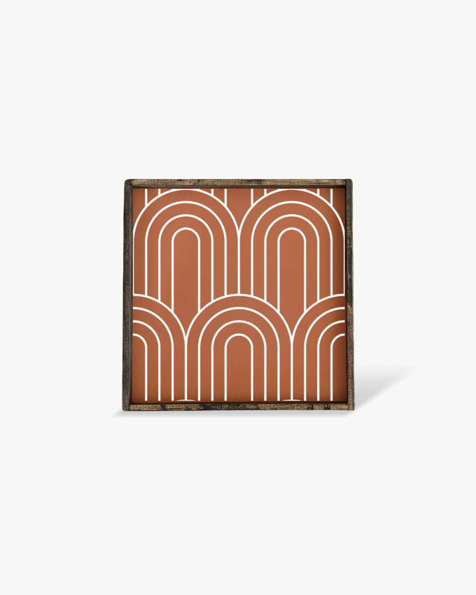 Rainbow Pattern Wood Sign - WilliamRaeDesigns