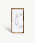 Sunburst Wood Sign - WilliamRaeDesigns