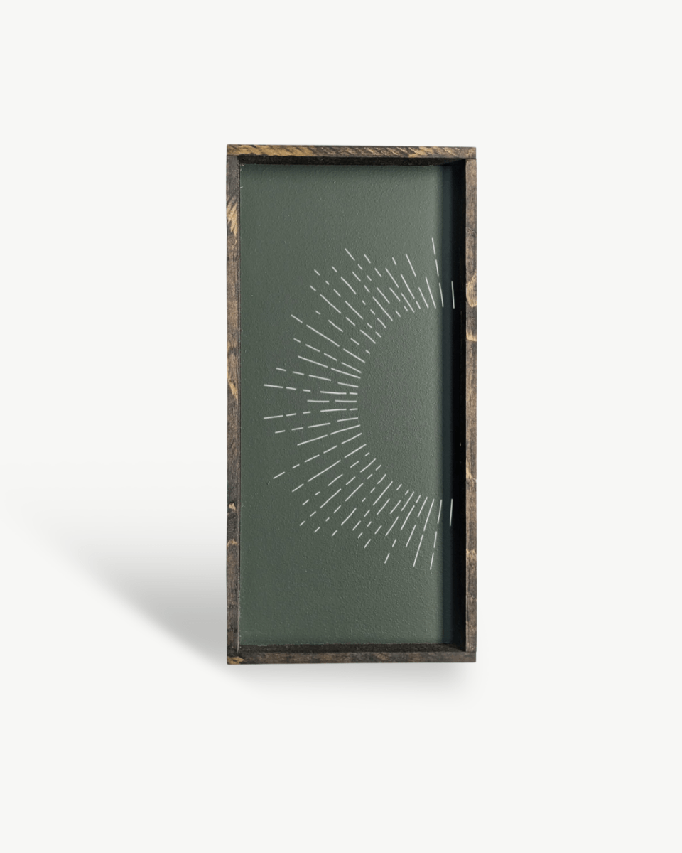 Sunburst Wood Sign - WilliamRaeDesigns