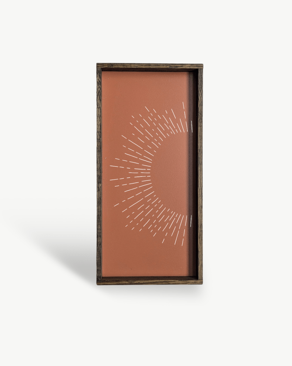 Sunburst Wood Sign - WilliamRaeDesigns