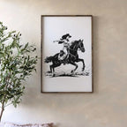 Vintage Cowgirl Wood Sign - WilliamRaeDesigns