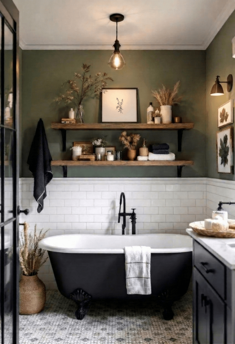 Vintage Floral Stem Framed Print (No. 2) - WilliamRaeDesigns