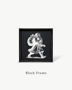 Vintage Santa - Framed Christmas Print - WilliamRaeDesigns