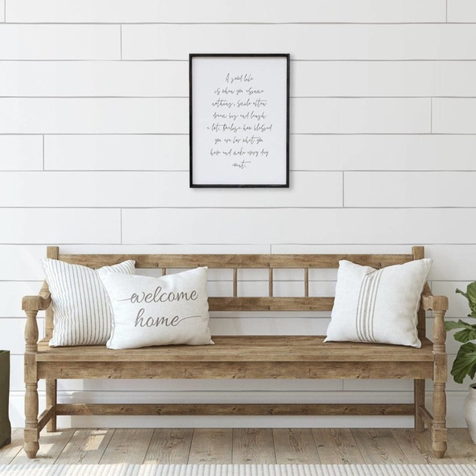 A Good Life | Wood Sign - WilliamRaeDesigns