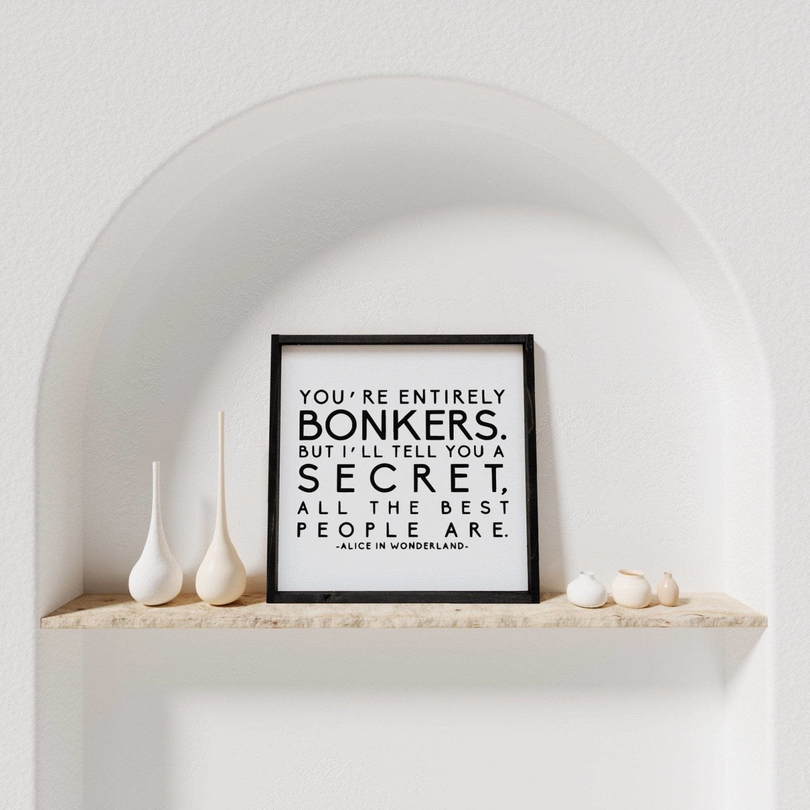 WilliamRaeDesigns Alice in Wonderland | Wood Sign