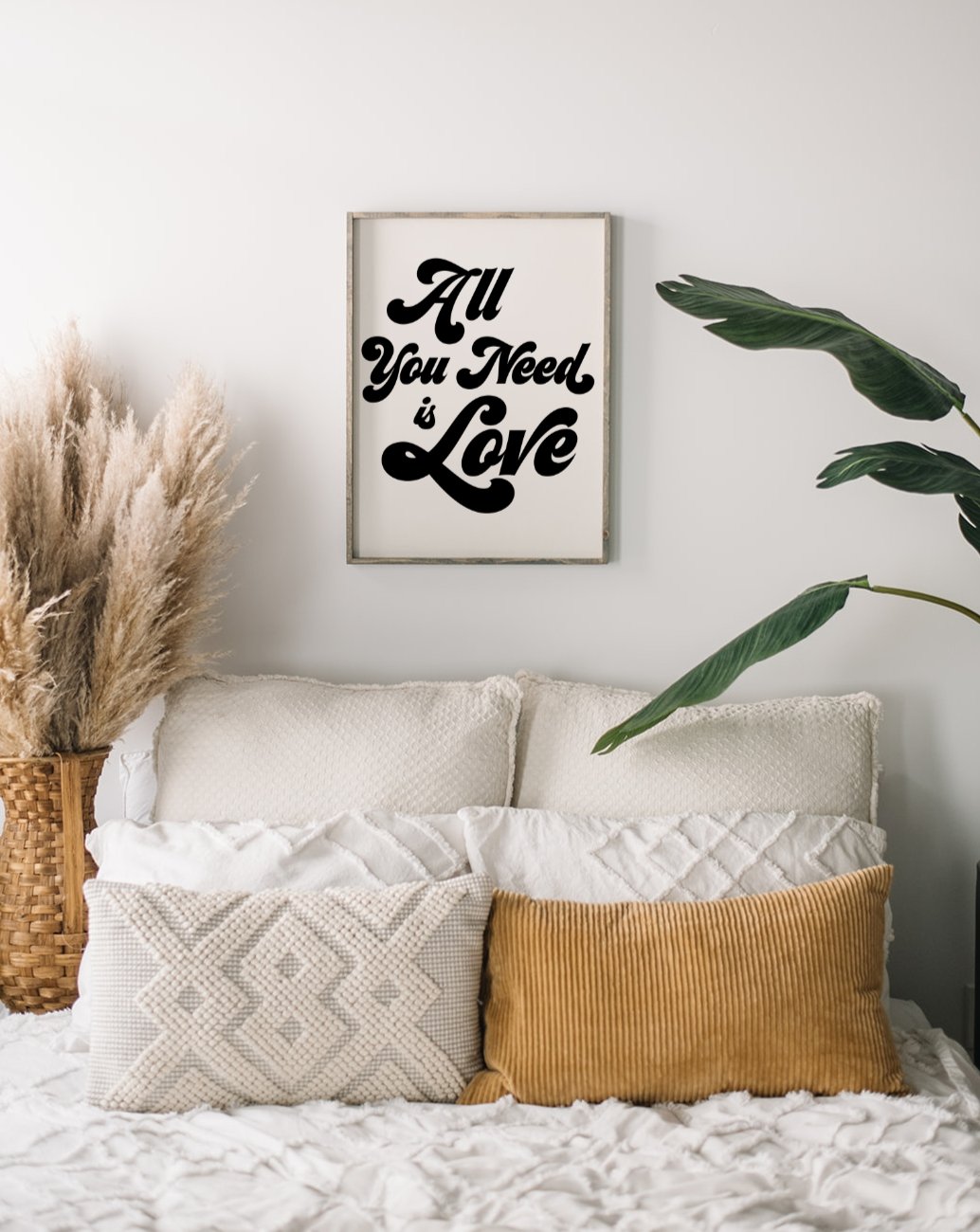 All you Need is Love Wood Sign - WilliamRaeDesigns