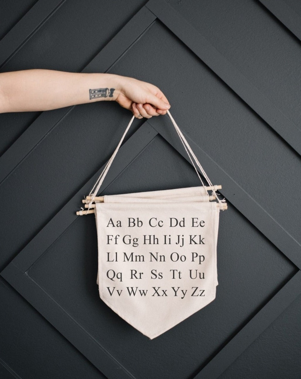 Alphabet Canvas Banner - WilliamRaeDesigns