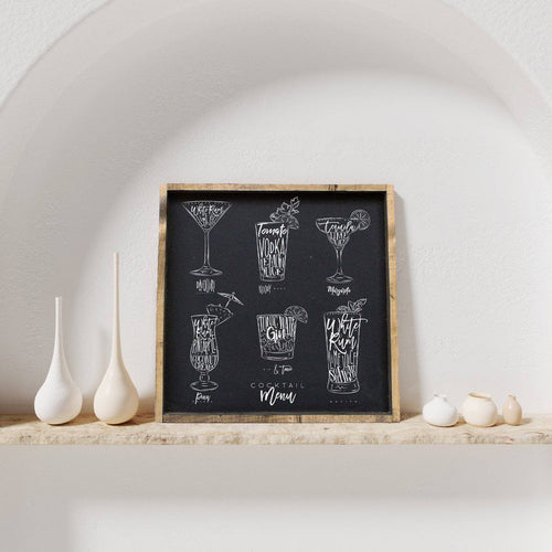 WilliamRaeDesigns Bar Menu | Wood Sign