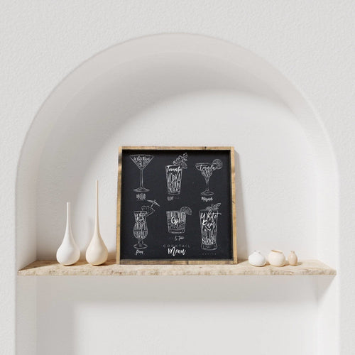 WilliamRaeDesigns Bar Menu | Wood Sign