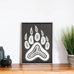 WilliamRaeDesigns Bear Paw Symbol | Wood Sign