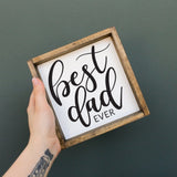 WilliamRaeDesigns Best Dad Ever | Wood Sign