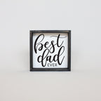 WilliamRaeDesigns Ebony Best Dad Ever | Wood Sign