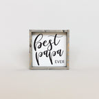 WilliamRaeDesigns Classic Gray Best Papa Ever | Wood Sign