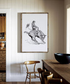 Bucking Bronco Sign - WilliamRaeDesigns