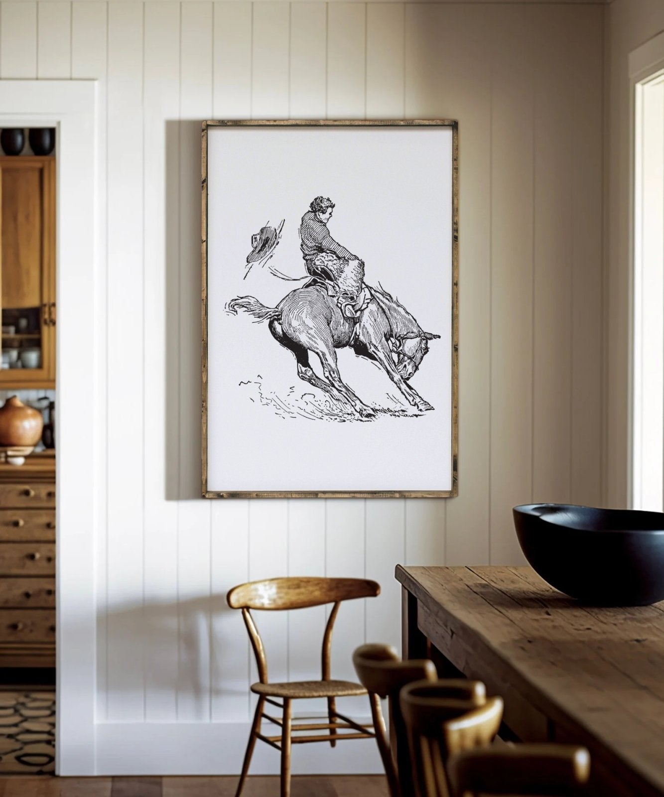 Bucking Bronco Sign - WilliamRaeDesigns