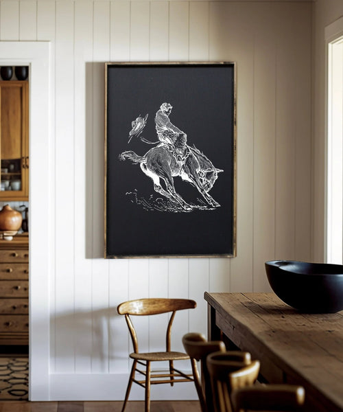 Bucking Bronco Sign - WilliamRaeDesigns