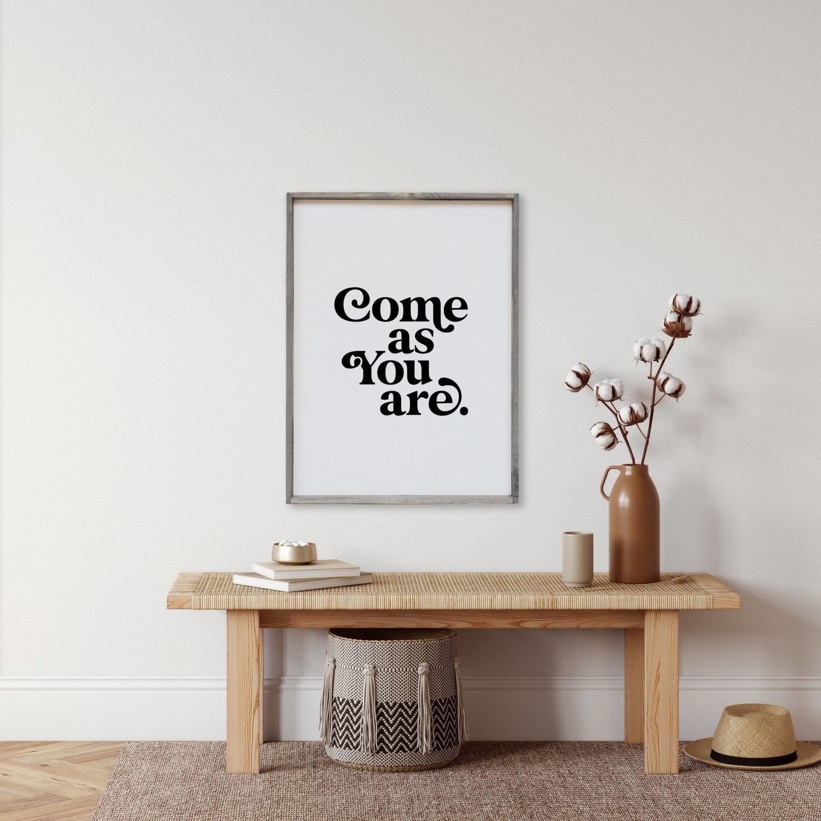 WilliamRaeDesigns Come As You Are | Wood Sign