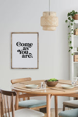 WilliamRaeDesigns Come As You Are | Wood Sign