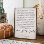 Corinthians Verse | Wood Sign - WilliamRaeDesigns