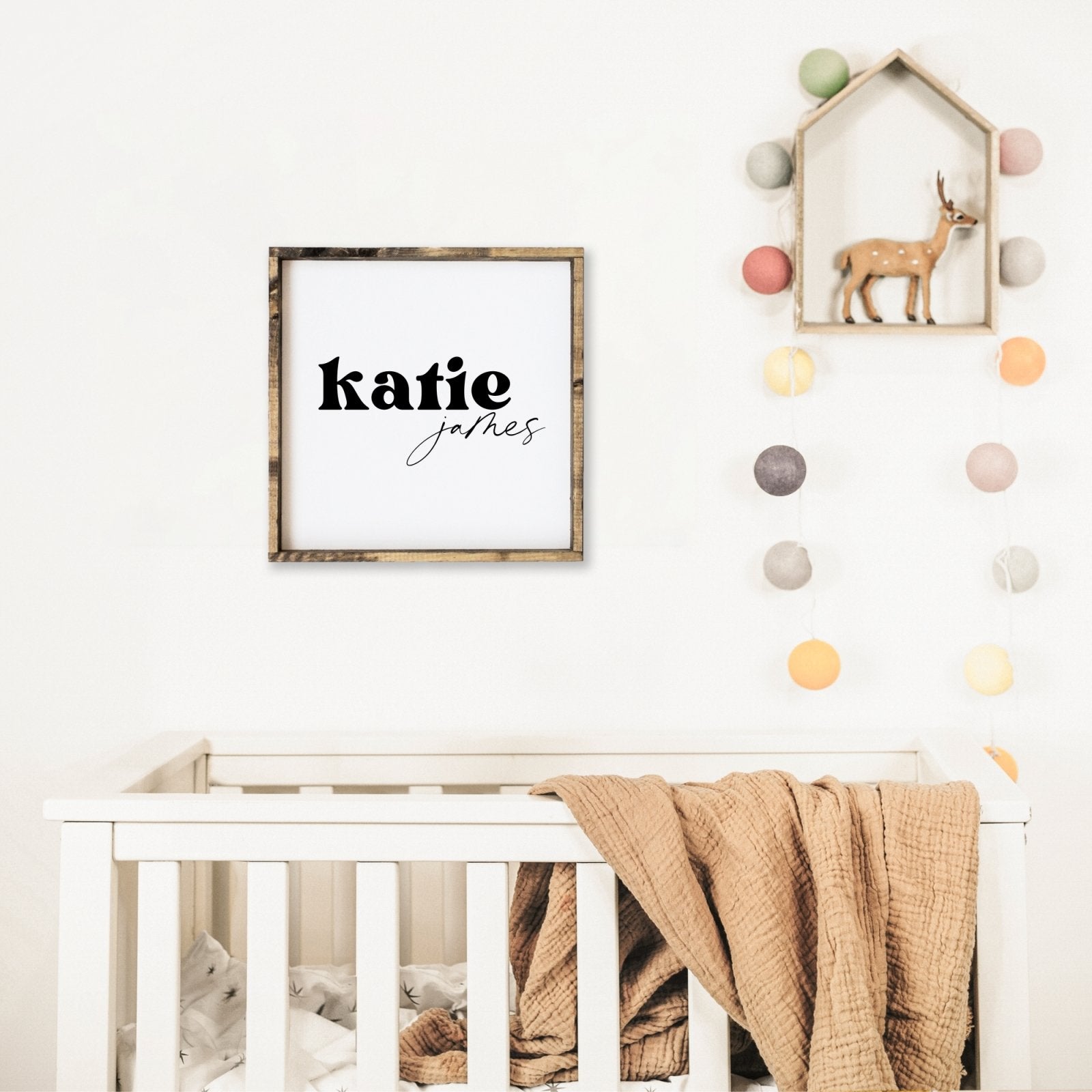 Custom Baby Name Sign - WilliamRaeDesigns