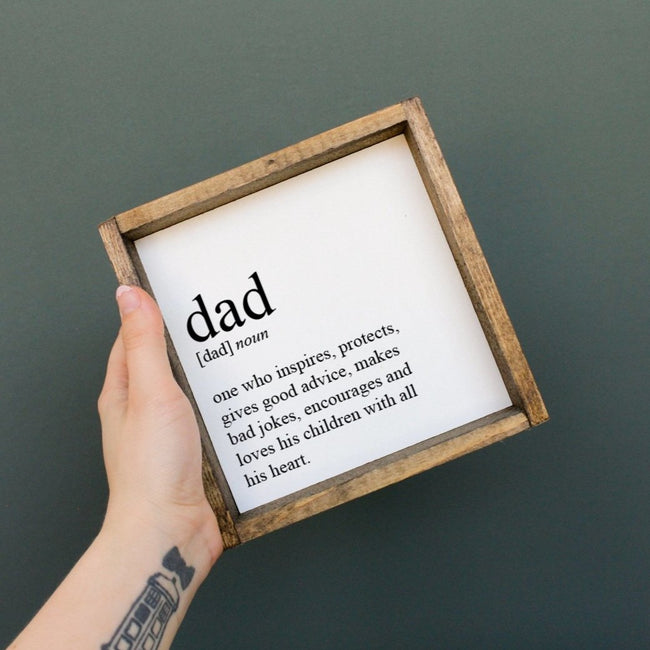 WilliamRaeDesigns Dad Definition | Wood Sign