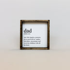 WilliamRaeDesigns Dad Definition | Wood Sign