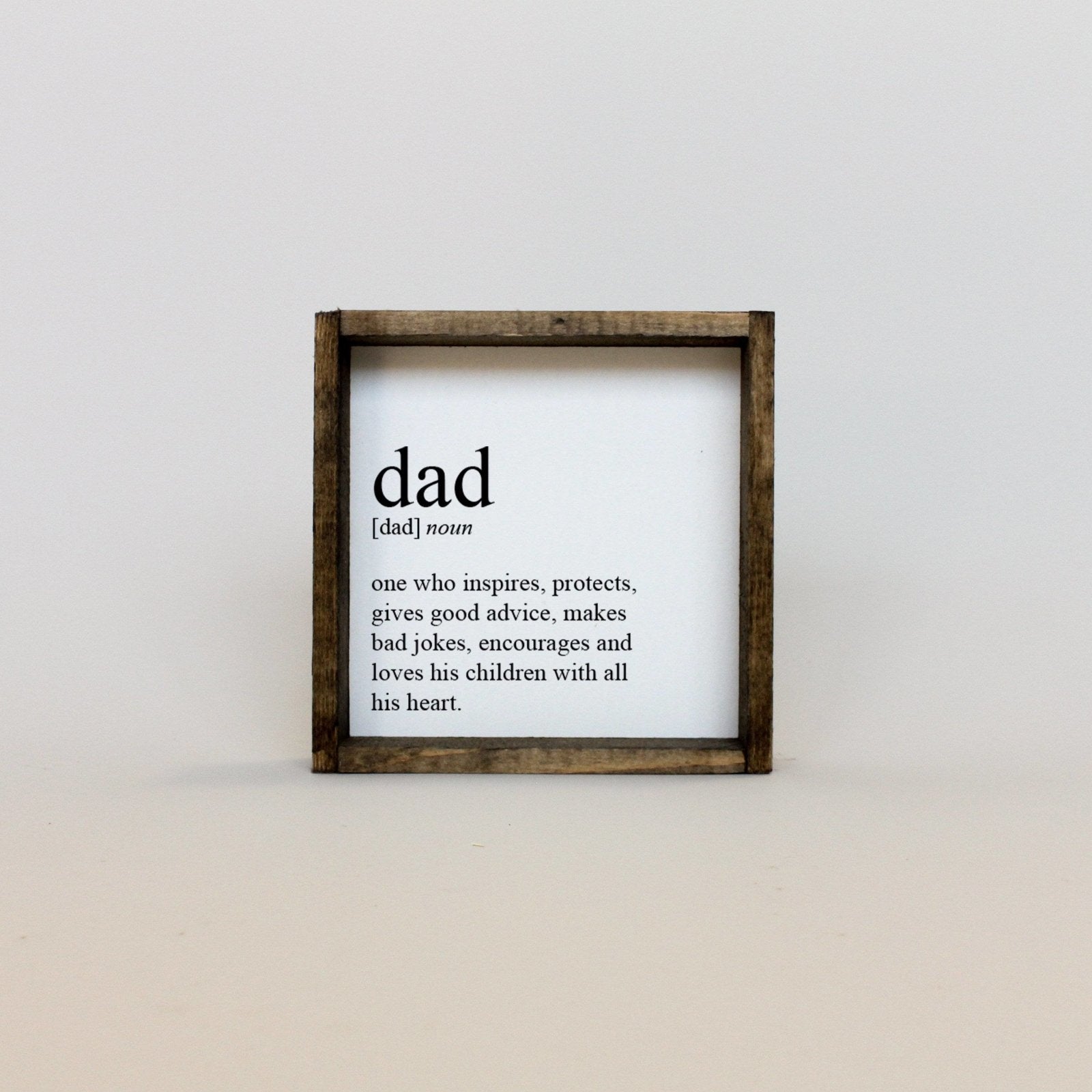 WilliamRaeDesigns Dad Definition | Wood Sign
