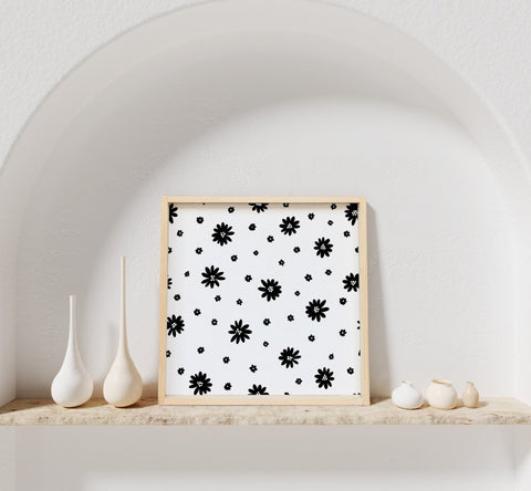 Daisy Pattern | Wood Sign - WilliamRaeDesigns